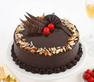 Choco Almond Cake [500 Gram]