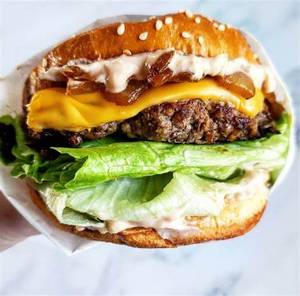 Veg. lighter burger 