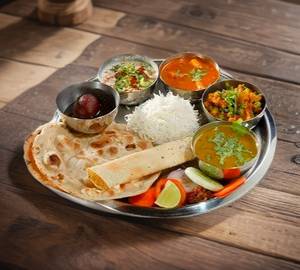 Veg Rice Thali