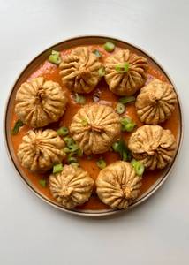 Veg Pan Fried Momos 10 Pcs