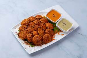 Fried mini idli                                                                              