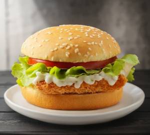 Veg aloo tikki burger