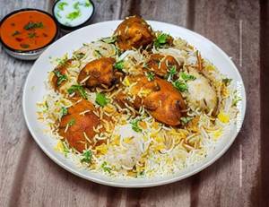 Ulavacharu chicken biryani