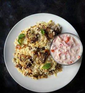 Beef biryani
