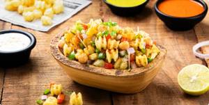 Chaat fries popcorn fries tossed with chaat chatny [120 grams]