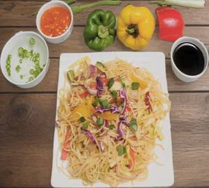 Chilli Garlic Burnt Noodles [750 Ml]