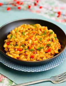 Manchurian Macaroni Pasta