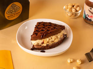 Hazelnut Nutella Filling Ice Cream Sandwich