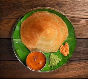Open Butter Masala Dosa