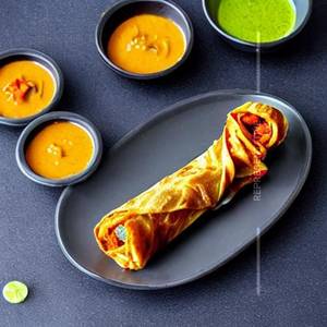 Fish Tikka Rumali Rolls 