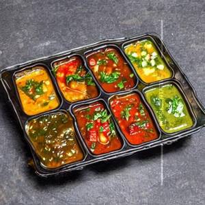 Assortment Of Garden Fresh Vegetable In Hot Garlic Sauce