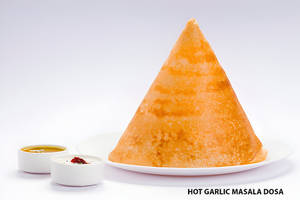 Hot Garlic Masala Dosa