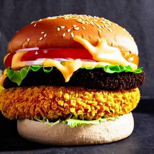 Veg Cheese Burger