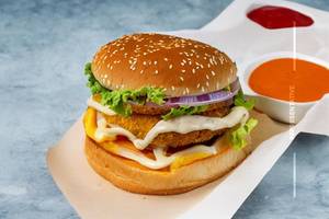 Jain Veg Cheese Burger