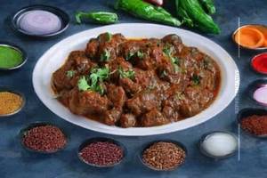 Dry Mutton Masala (Semi Dry)