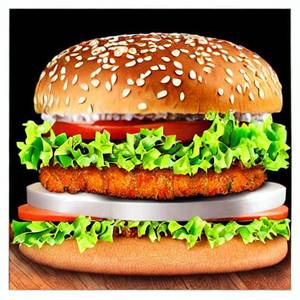 Paneer Chipotle Burst Burger