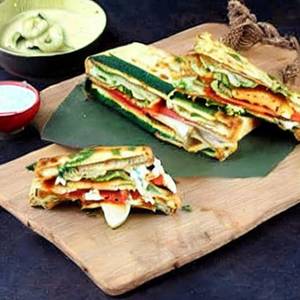 Paneer Panini Grilled Sandwich 