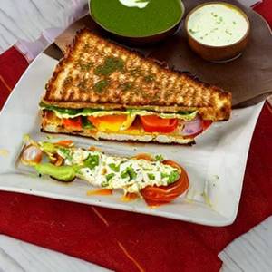 Veg Paneer Grilled Sandwich