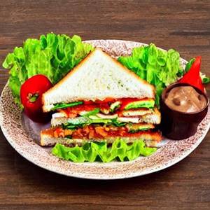 Veg Club Sandwich