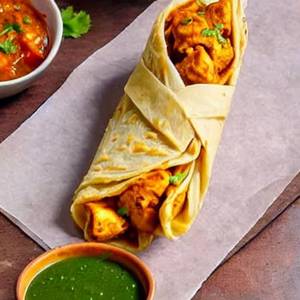 Chicken Bhuna Cheese Roll