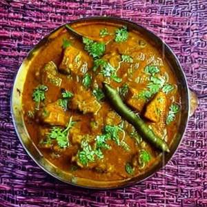 Veg Soya Bhuna Mutton