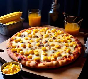 Cheese Corn Pizza