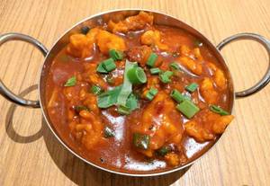 Garlic gobi gravy