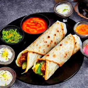 Egg Veg Schewan Cheese Roll