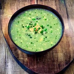 Baby corn broccoli soup