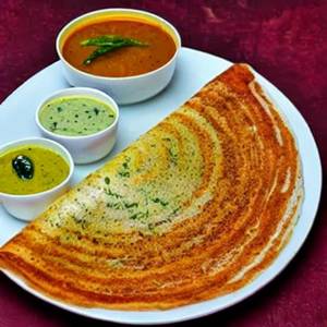 Cheese Chutney Sada Dosa