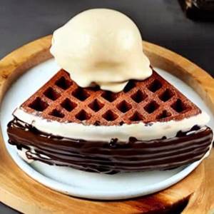 Classic Ice Cream Waffle