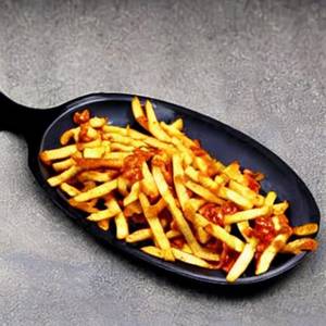 Schezwan Fries Shawarma