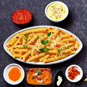 Cheese & Macaroni Non-Veg Pasta In Choice Of Sauce