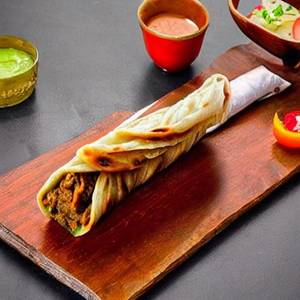 Mutton Kheema Smoke Roll