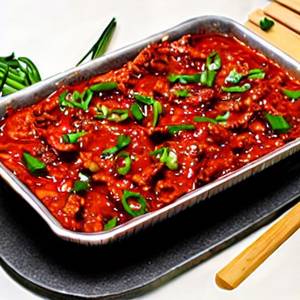 Slice Pork Chilli Garlic Sauce