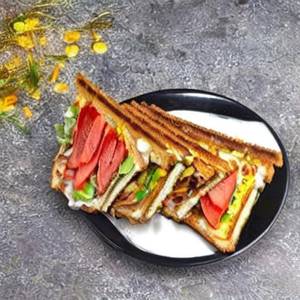 Omelette Toast Sandwich