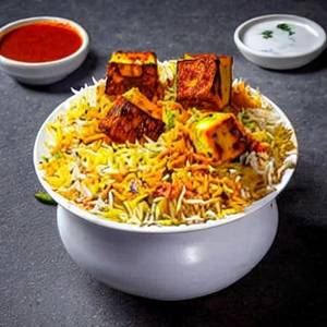 Paneer Tikka Biryani