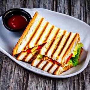 Mayonnaise Paneer Grill Sandwich
