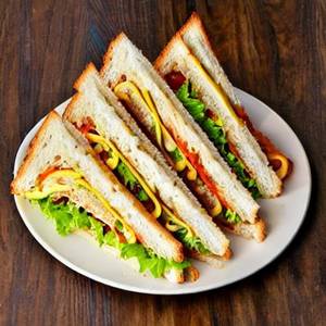 Veg Cheese Sada Sandwich