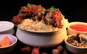 Chicken Lollipop Biryani Regular