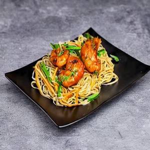 Mix Pan Fried Noodle(chicken/prawn/pork)