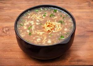 Burnt Garlic Soup