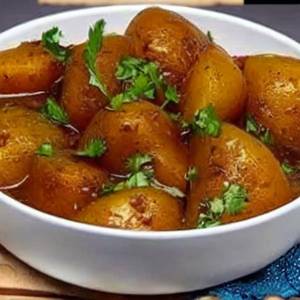 Potato in Schezwan Sauce