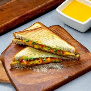 Vegetable Grilled Cheese Sandwich