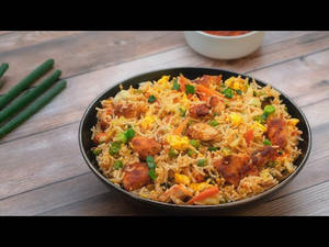Schezwan Chicken Fried Rice