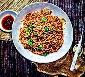 Chicken Manchurian Noodles