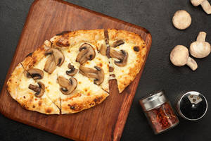Mushroom Harmony Garlic Bread