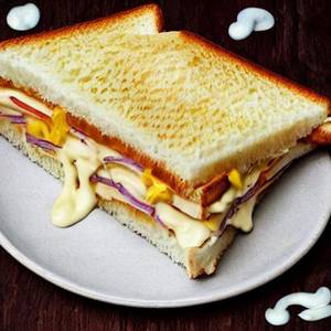 Mayonnaise Cheese Grill Sandwich