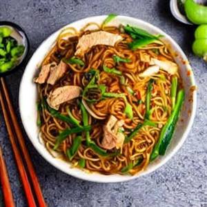 Chicken Hong Kong Noodles