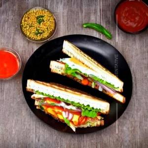 Veg Sandwich Fried